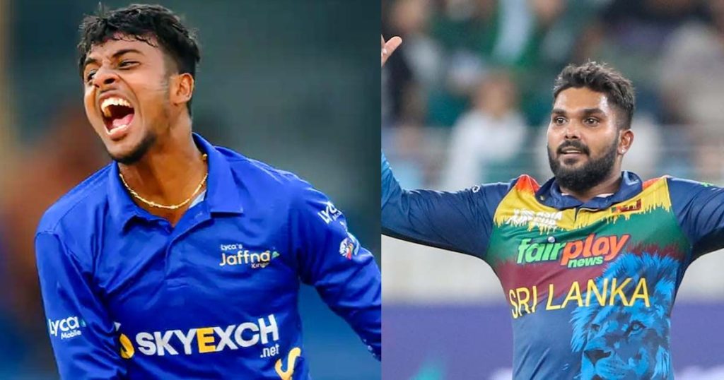 වනිදු වෙනුවට විජයකාන්ත් වියස්කාන්ත් ශ්‍රී ලංකා විස්සයි-20 සංචිතයට!