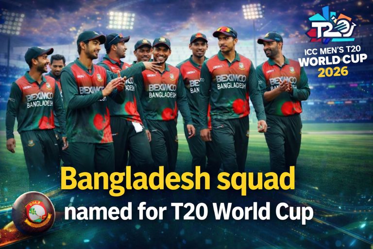 විස්සයි20 ලෝක කුසලානය සඳහා බංග්ලාදේශ සංචිතය නම් කෙරේ