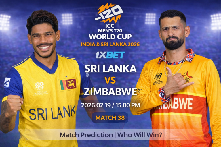 2026 T20 ලෝක කුසලානය: 38 වන තරඟය, SL vs ZIM තරඟ අනාවැකිය - අද තරඟය කවුද දිනන්නේ?