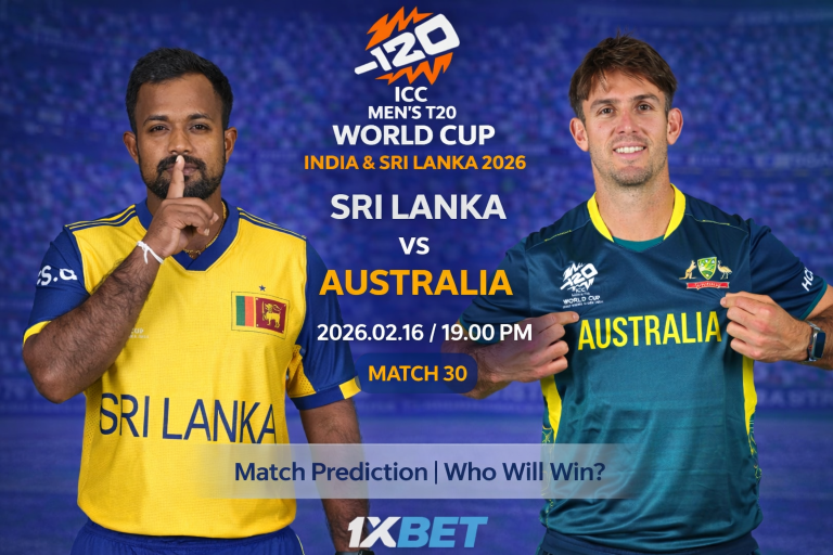 2026 T20 ලෝක කුසලානය: 30 වන තරඟය, ඕස්ට්‍රේලියාව සහ ශ්‍රී ලංකාව අතර තරඟ අනාවැකිය - අද තරඟයේ ජයග්‍රහණය කාටද?